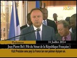 Mr  Jean Pierre Bel   Prezidan Sena peyi la France   Vizit Palman Ayisyen