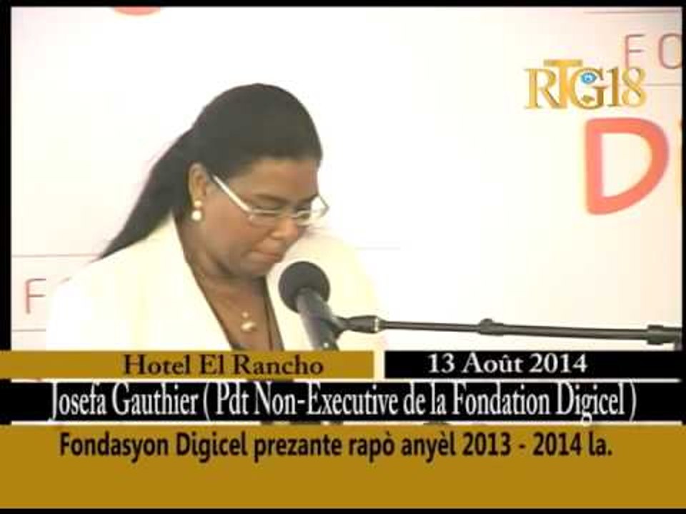 Présentation du rapport annuel de la Fondation...