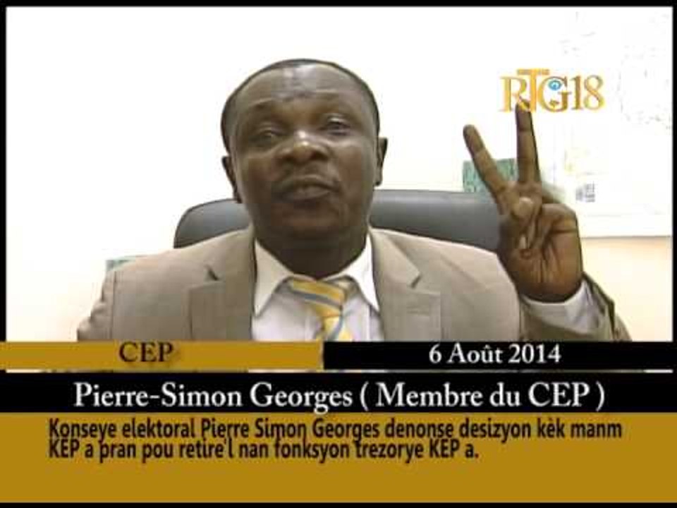 Pierre Simon Georges   - Manm KEP