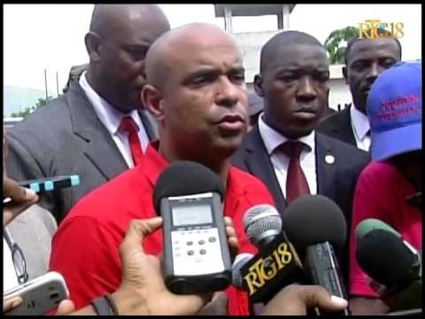 Le premier ministre Laurent Salvador Lamothe a efféctué une visite dans le département du centre.
