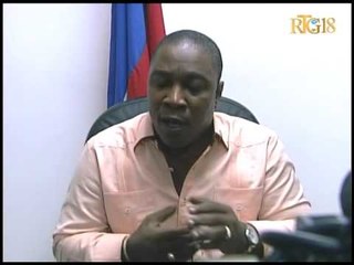 Le président de la chambre des Député Stevenson Jacques Thimoléon encourage le dialogue