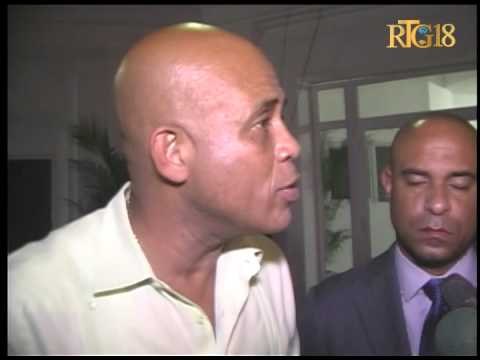 Rencontre entre le président de la république Michel J Martelly et le chef du gouvernement Laurent