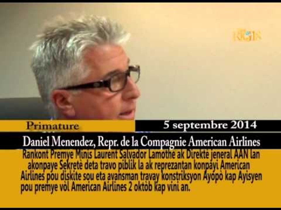 Rencontre entre le premier ministre Laurent S  Lamothe et le dirécteur gnl  de l'AAN