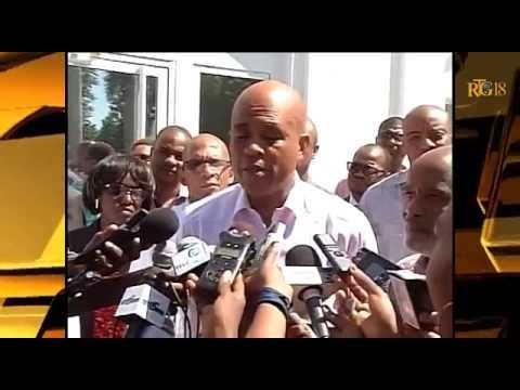 Rencontre entre le Président Martelly et l'ex Président René Garcia Préval