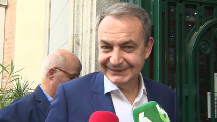 Zapatero "desea" que se alcance un acuerdo con Podemos