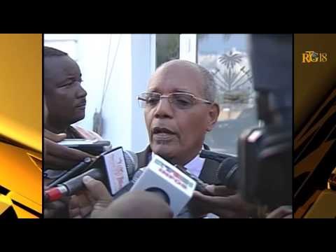 Le directeur exécutif de l'ISC, Rosny Desroches - Rencontre president Martelly