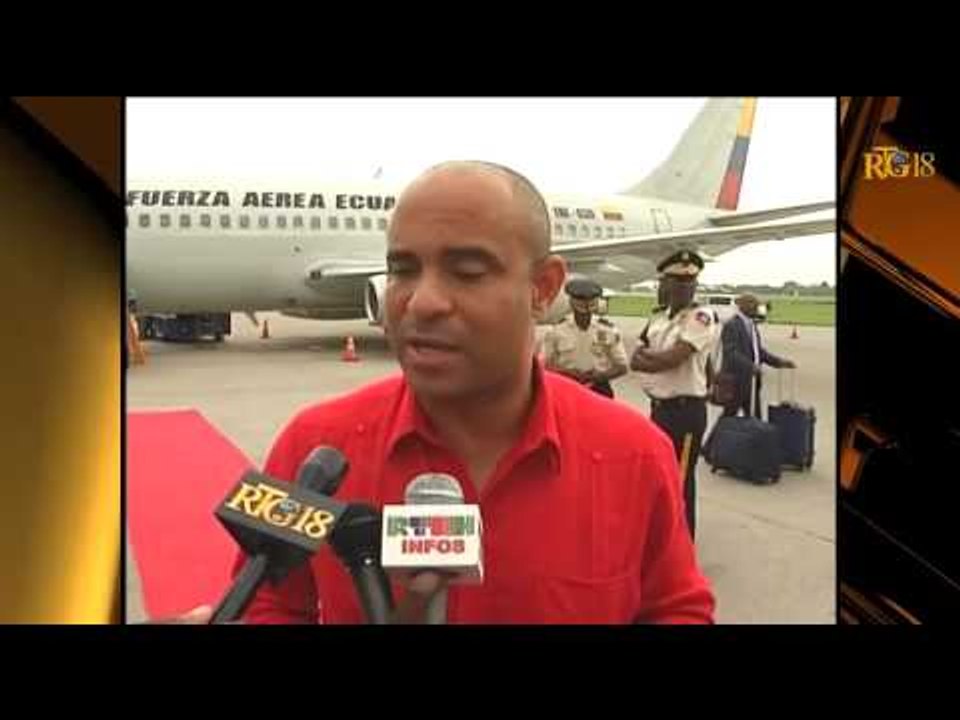 Retour du Président Martelly et Premier Ministre Lamothe dans le pays