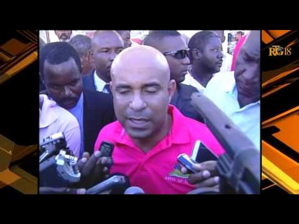 Inauguration de la place d'Armes et du mémorial Capois-La-Mort à Port-de-Paix.