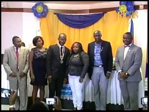 Haïti.- Cérémonie de passation du nouveau comité du Ratary Club de Champ-de-Mars.
