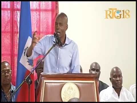 Le Président de la République, Jovenel Moïse a inauguré un Centre de réception et de livraison.