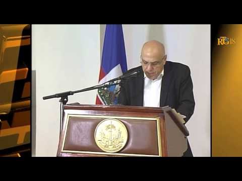 Le Président Martelly a signé un accord avec plusieurs partis politique de l'opposition.