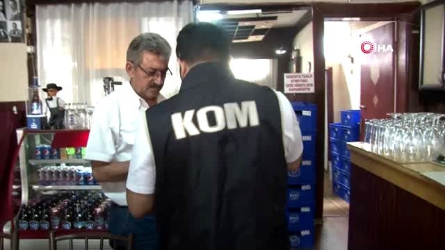 Adana'da sahte içki operasyonu: 28 şişe etil alkol ve 238 şişe sahte ya da kaçak içki ele geçirildi