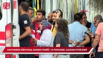Ankara’da hastanede kimyasal madde paniği 19 personel gazdan etkilendi