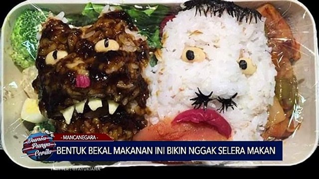 `DUNIA PUNYA CERITA - Bentuk Makanan Ini Bikin nggak selera Makan