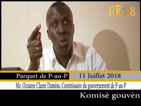 Gade'l Jan'l Ye 11 Juillet 2018 / Parquet de Port au Prince