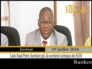 Gadel Janl Ye   /19 Juillet 2018 / Etats Généraux Sectoriels