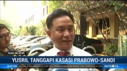 Download Video: Yusril Yakin MA Tolak Kasasi Pilpres Prabowo-Sandi