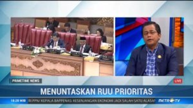 Menuntaskan RUU Prioritas
