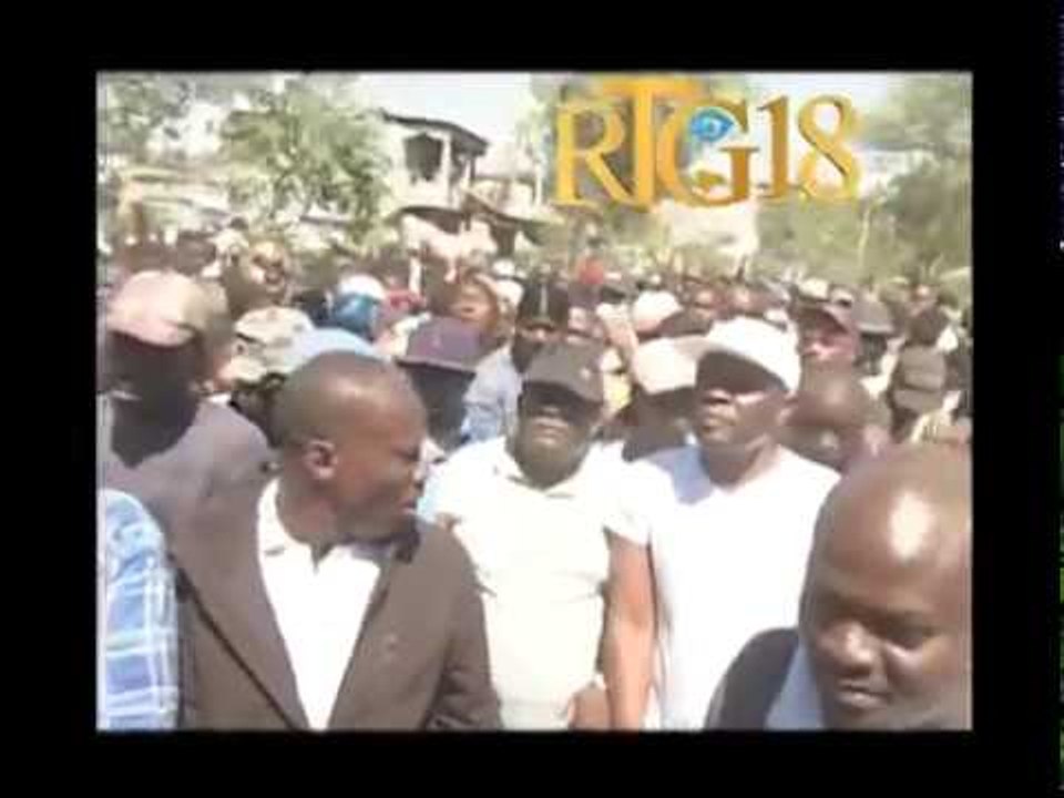 Gadel Janl Ye 13 Février 2019/ Croix-des-Bouquets/ Mouvement de protestation de l'opposition.