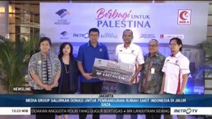 Media Group Serahkan Bantuan Rp6,5 Miliar untuk Palestina