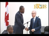 Signature d'un accord entre l'Ambassade du Canada en Haiti et le Ministère de la Planification