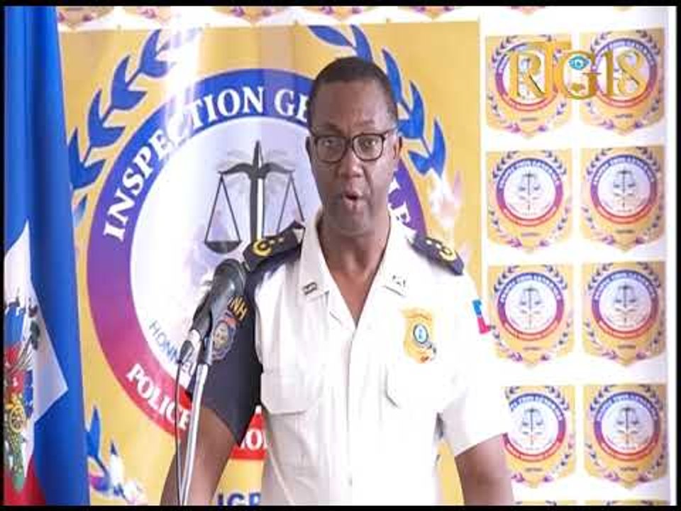 L'Inspection Générale de la Police Nationale d'Haïti a présenté son bilan pour le mois de de février