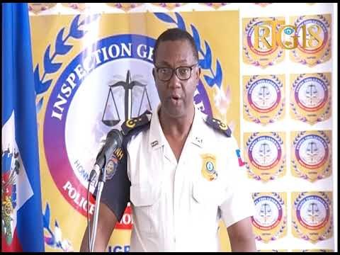 L'Inspection Générale de la Police Nationale d'Haïti a présenté son bilan pour le mois de de février