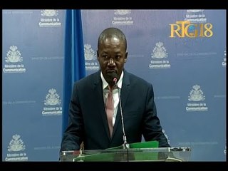 Le Secrétaire d'Etat à la Communication, M. Eddy Jackson Alexis a fait le point