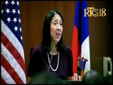 L'Ambassadrice des États-Unis d'Amérique en Haïti Michèle Jeanne Sison