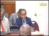 Le Ministre Ronald G Décembre, le DG de l'APN ont répondu aux questions des Sénateurs.