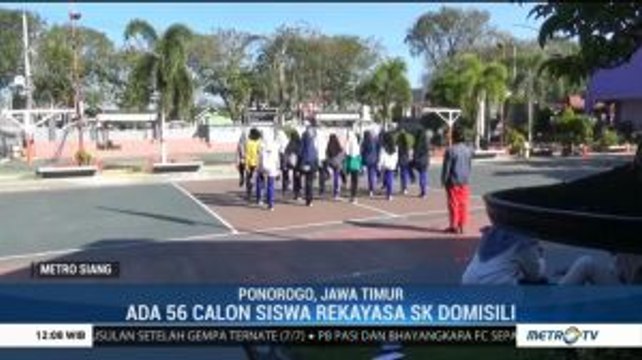 Merekayasa Surat Domisili, 4 Calon Siswa di Ponorogo Mengundurkan Diri