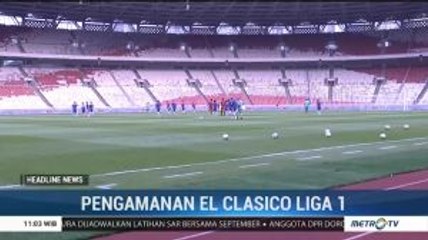 12 Ribu Personil Gabungan Jaga Pertandingan Persija vs Persib