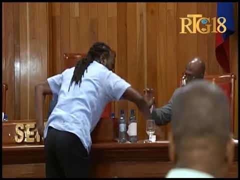 Les 4 Sénateurs de l'opposition ont perturbé la séance de ratification du Premier Ministre Lapin