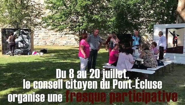 Zoom sur la fresque participative à Verdun qui se tiendra jusqu'au 20 juillet