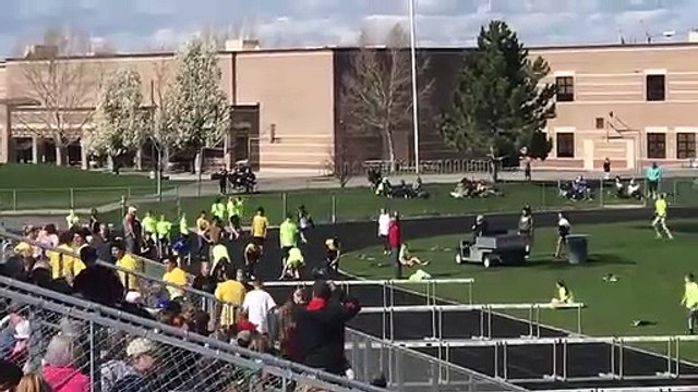 Athlé : il chute sur une haie et passe l'arrivée après une roulade !