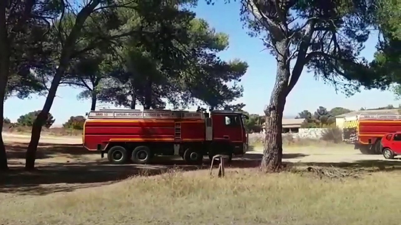 Retour sur l'intervention des sapeurs-pompiers avec les images du SDIS 13.