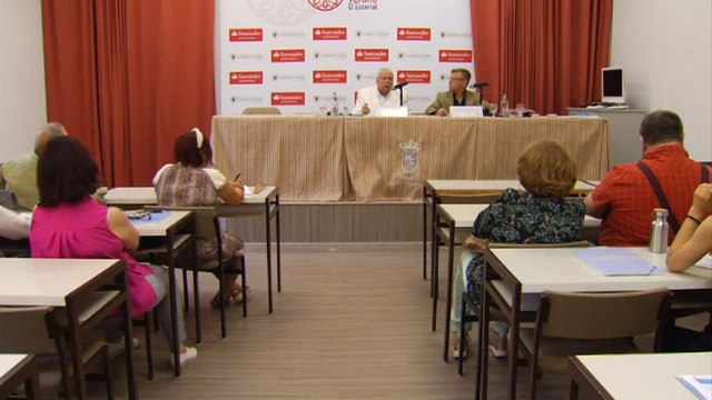 Leguina en los Cursos de Verano de El Escorial