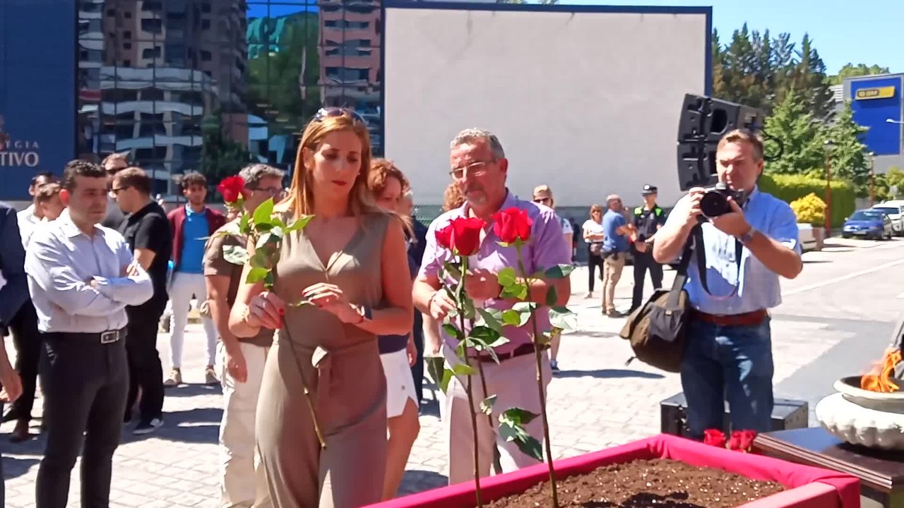 El Ayuntamiento de Ermua rinde homenaje a Miguel Ángel Blanco