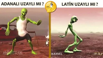 Adanalı Yeşil Uzaylı vs Latin Yeşil Uzaylı (Yeni Trend 2019)