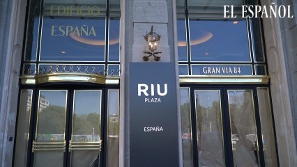 El hotel Riu Plaza de España listo para s apertura