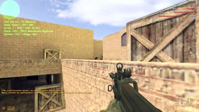Zdzichu gra w Counter-Strike 1.6 #5 (Więcej COD Moda -_-)