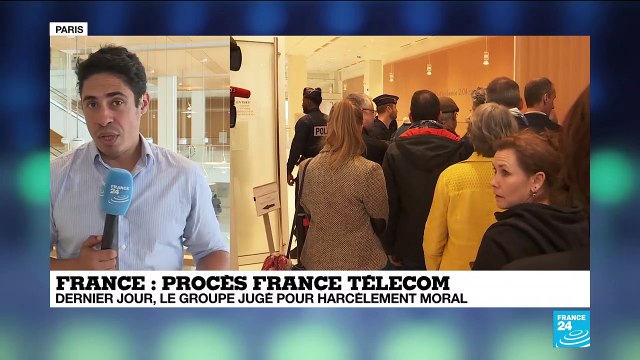 Dernier jour du procès de France Télécom et de ses ex-dirigeants pour harcèlement moral