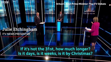 Tory leadership- Johnson and Hunt get personal - BBC News