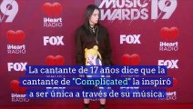 Billie Eilish elogia a su 'ídolo' Avril Lavigne