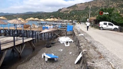 Çanakkale’yi kasırga vurdu