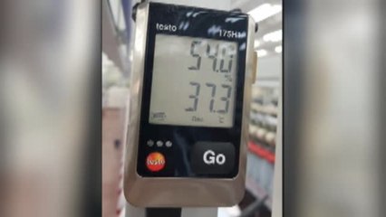 Desmayos en una fábrica textil por el fuerte calor