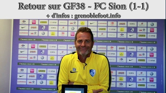 Retour sur GF38 - Sion avec Philippe Hinschberger