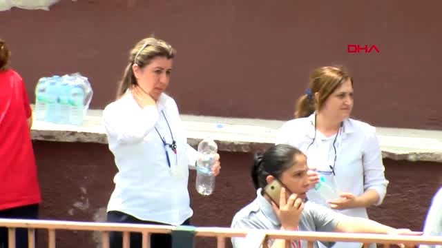 Ankara'da Etlik Zübeyde Hanım Kadın Hastalıkları Eğitim ve Araştırma Hastanesinde, kimyasal madde...