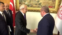 TBMM Başkanı Şentop, CHP Genel Başkanı Kılıçdaroğlu ve beraberindeki heyet kabul etti