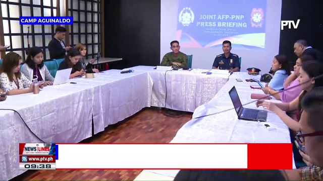 Modern AFP, PNP needed vs security threats